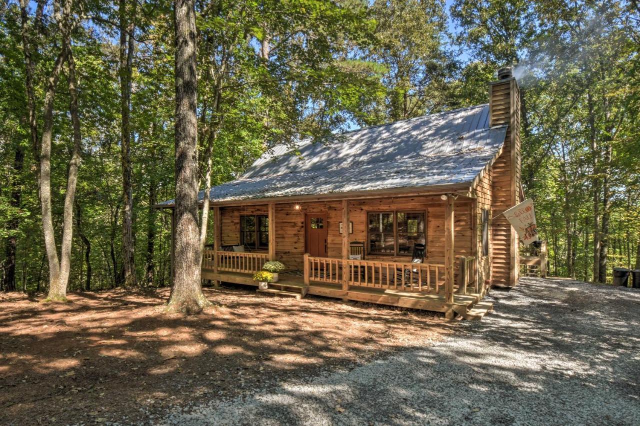 Blue Ridge Cabin Hot Tub, Fire Pit And Grill! Exterior photo